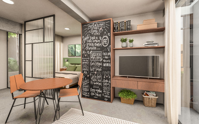 Imagem Apartamento com 1 Quarto à Venda, 35 m² em Brooklin - São Paulo