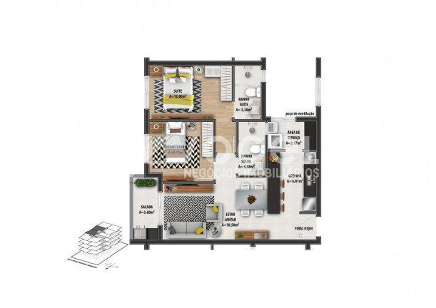Imagem Apartamento com 2 Quartos à Venda, 85 m² em Rio Branco - Novo Hamburgo Imagem Apartamento com 2 Quartos à Venda, 85 m² em Rio Branco - Novo Hamburgo