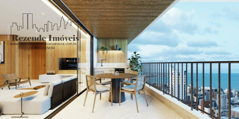Apartamento com 3 Quartos à Venda, 145 m² em Tambaú - João Pessoa