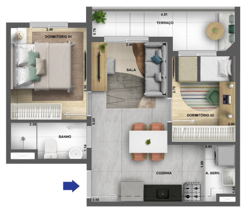 Imagem Apartamento com 2 Quartos à Venda, 44 m² em água Branca - São Paulo Imagem Apartamento com 2 Quartos à Venda, 44 m² em água Branca - São Paulo