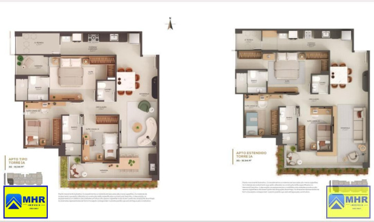Imagem Imóvel com 3 Quartos à Venda, 91 m² em Jardim Camburi - Vitória Imagem Imóvel com 3 Quartos à Venda, 91 m² em Jardim Camburi - Vitória
