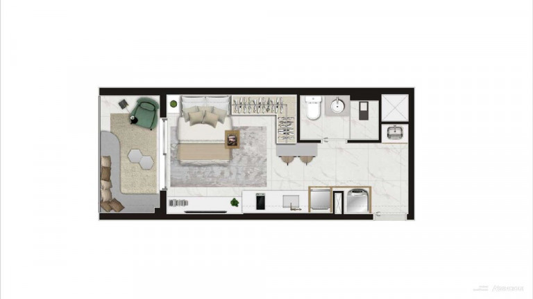 Imagem Apartamento com 1 Quarto à Venda, 31 m² em Vila Clementino - São Paulo Imagem Apartamento com 1 Quarto à Venda, 31 m² em Vila Clementino - São Paulo