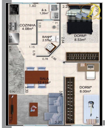 Imagem Casa com 2 Quartos à Venda, 47 m² em Maracanã - Praia Grande Imagem Casa com 2 Quartos à Venda, 47 m² em Maracanã - Praia Grande