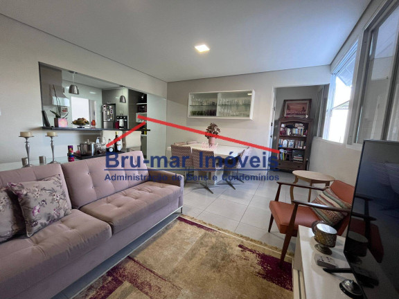 Apartamento com 2 Quartos à Venda, 80 m² em Pompéia - Santos