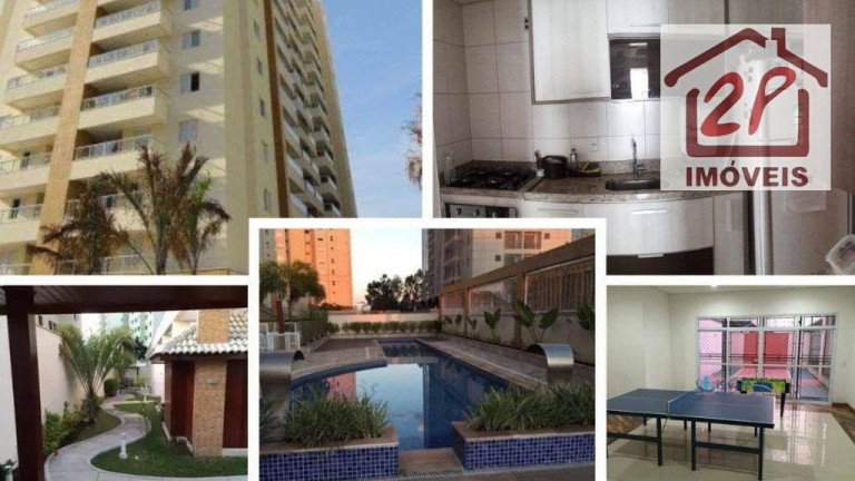 Imagem Apartamento com 2 Quartos para Alugar, 77 m² em Jardim Aquarius - São José Dos Campos Imagem Apartamento com 2 Quartos para Alugar, 77 m² em Jardim Aquarius - São José Dos Campos