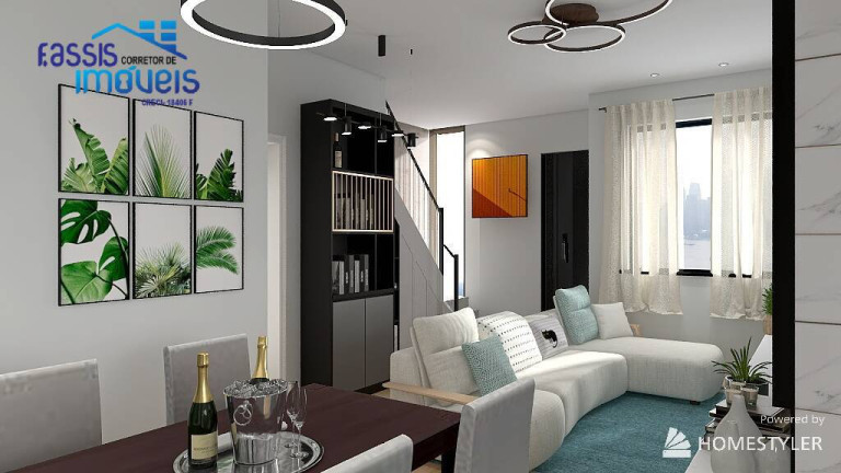 Imagem Casa com 3 Quartos à Venda, 145 m² em Tingui - Curitiba
