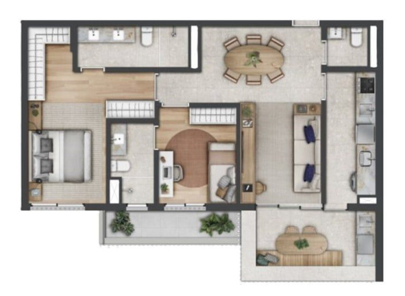 Imagem Apartamento com 1 Quarto à Venda, 35 m² em Moema - São Paulo