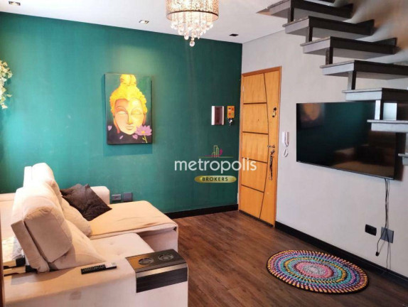 Cobertura com 2 Quartos à Venda, 89 m² em Parque Das Nações - Santo André