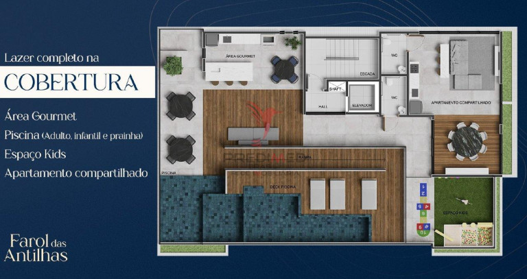 Imagem Apartamento com 2 Quartos à Venda, 54 m² em Intermares - Cabedelo Imagem Apartamento com 2 Quartos à Venda, 54 m² em Intermares - Cabedelo