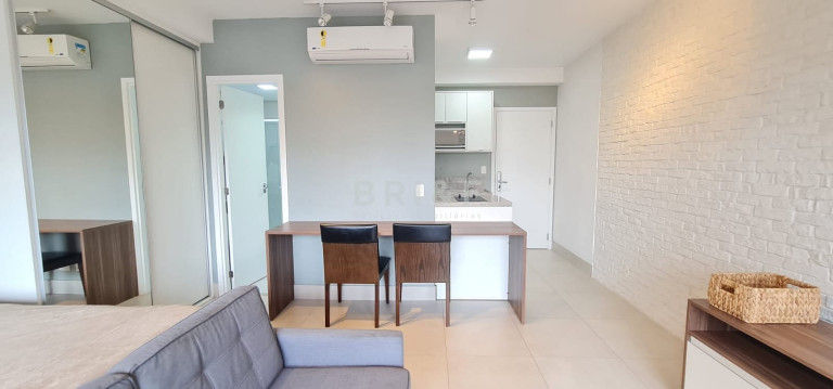 Imagem Apartamento com 1 Quarto para Alugar, 40 m² em Brooklin - São Paulo