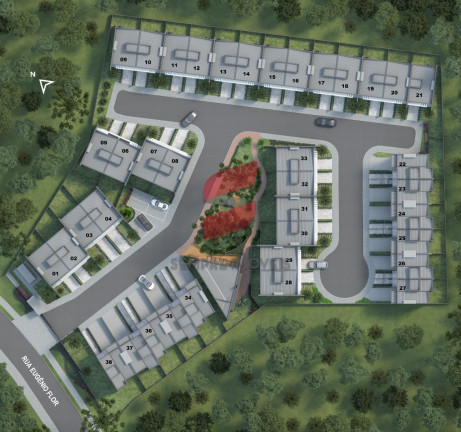 Imagem Casa com 3 Quartos à Venda, 112 m² em Abranches - Curitiba Imagem Casa com 3 Quartos à Venda, 112 m² em Abranches - Curitiba