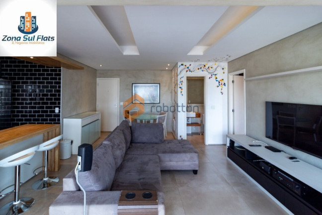 Imagem Apartamento com 1 Quarto para Alugar, 74 m² em Cidade Monções - São Paulo Imagem Apartamento com 1 Quarto para Alugar, 74 m² em Cidade Monções - São Paulo
