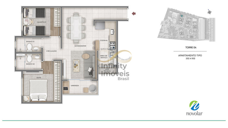 Imagem Apartamento com 2 Quartos à Venda, 70 m² em Ouro Preto - Belo Horizonte