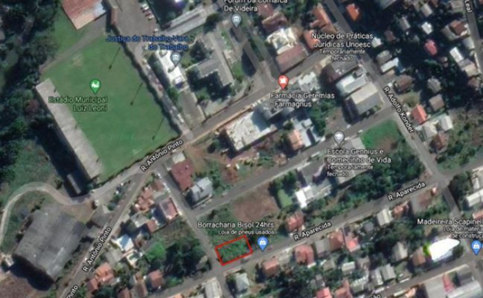 Imagem Terreno à Venda, 467 m² em Alvorada - Videira Imagem Terreno à Venda, 467 m² em Alvorada - Videira