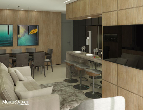 Imagem Apartamento com 3 Quartos à Venda, 85 m² em Cabral - Curitiba