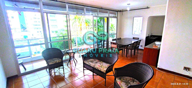 Imagem Apartamento com 4 Quartos para Alugar, 150 m² em Pitangueiras - Guarujá