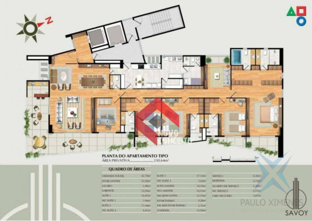 Imagem Apartamento com 4 Quartos à Venda, 330 m² em Meireles - Fortaleza Imagem Apartamento com 4 Quartos à Venda, 330 m² em Meireles - Fortaleza