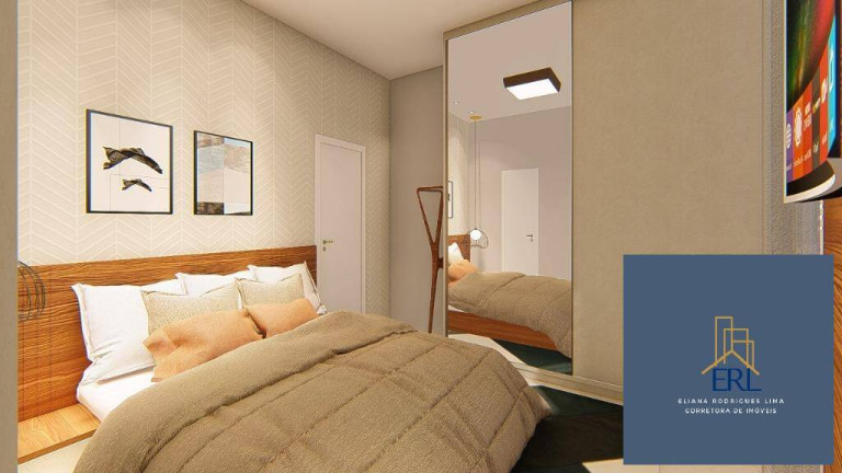 Imagem Apartamento com 2 Quartos à Venda, 60 m² em Guilhermina - Praia Grande