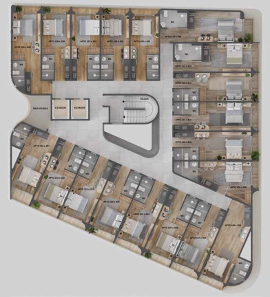 Imagem Imóvel com 1 Quarto à Venda, 20 m² em Bessa - João Pessoa