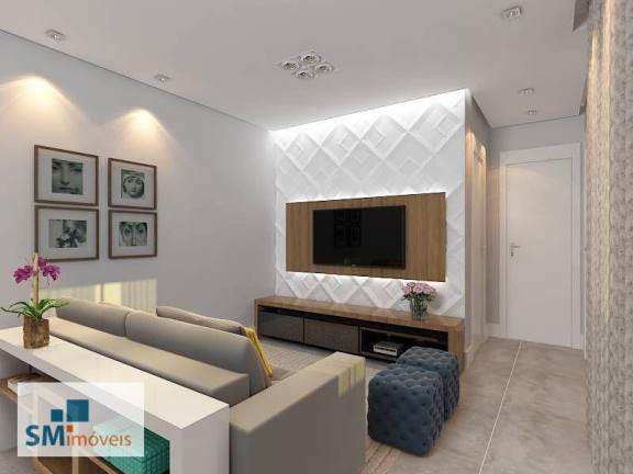 Apartamento com 2 Quartos à Venda, 88 m² em Vila Camilópolis - Santo André
