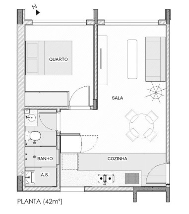 Imagem Imóvel com 1 Quarto à Venda, 42 m² em Liberdade - São Paulo Imagem Imóvel com 1 Quarto à Venda, 42 m² em Liberdade - São Paulo
