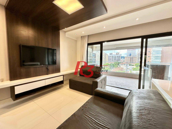 Imagem Apartamento com 3 Quartos à Venda, 138 m² em Gonzaga - Santos