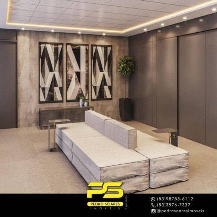 Apartamento com 2 Quartos à Venda, 60 m² em Cabo Branco - João Pessoa