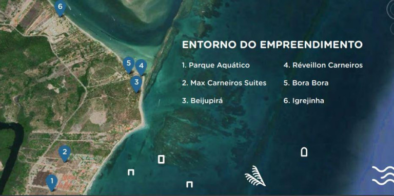 Imagem Flat à Venda, 22 m² em Carneiros - Tamandaré