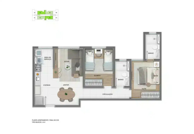 Imagem Apartamento com 1 Quarto à Venda, 38 m² em Estoril - Belo Horizonte