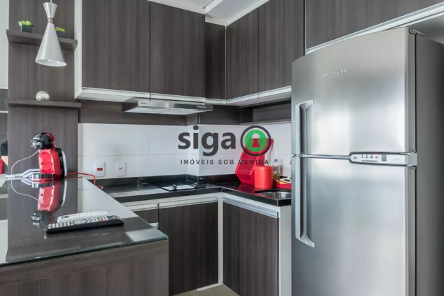 Imagem Apartamento com 1 Quarto para Alugar, 33 m² em Chácara Santo Antônio (zona Sul) - São Paulo Imagem Apartamento com 1 Quarto para Alugar, 33 m² em Chácara Santo Antônio (zona Sul) - São Paulo