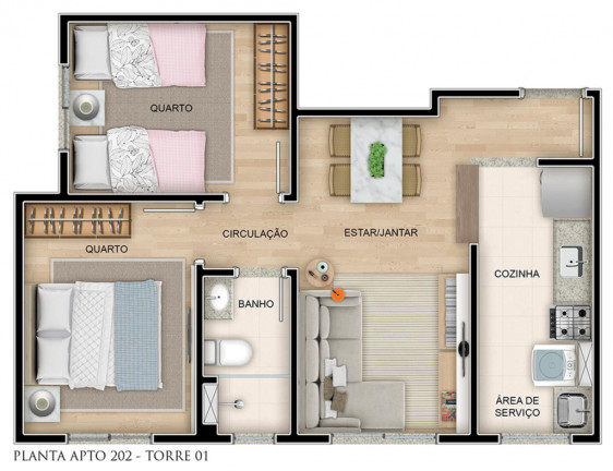 Imagem Apartamento com 2 Quartos à Venda, 43 m² em Pirituba - São Paulo Imagem Apartamento com 2 Quartos à Venda, 43 m² em Pirituba - São Paulo
