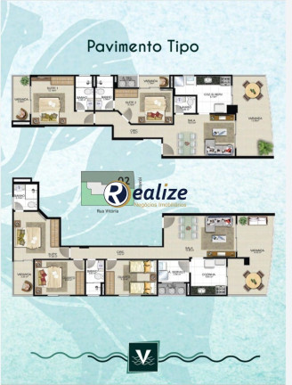 Imagem Imóvel com 3 Quartos à Venda, 101 m² em Praia Do Morro - Guarapari Imagem Imóvel com 3 Quartos à Venda, 101 m² em Praia Do Morro - Guarapari