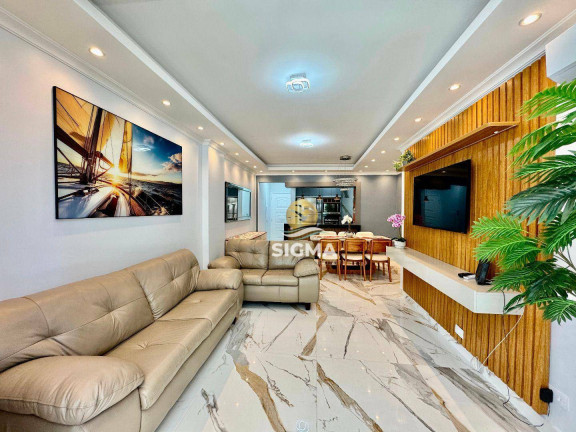 Apartamento com 3 Quartos à Venda, 100 m² em Pitangueiras - Guarujá