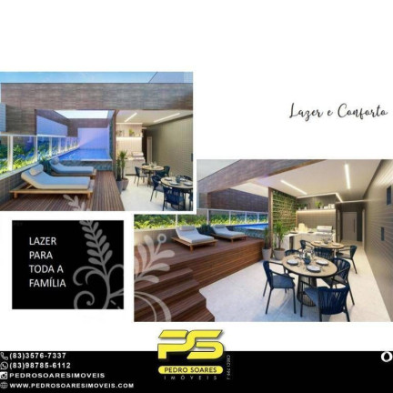 Apartamento com 1 Quarto à Venda, 36 m² em Portal Do Poço - Cabedelo