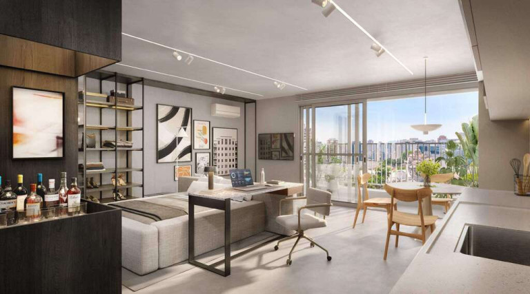 Imagem Imóvel com 1 Quarto à Venda, 49 m² em Setor Bueno - Goiânia