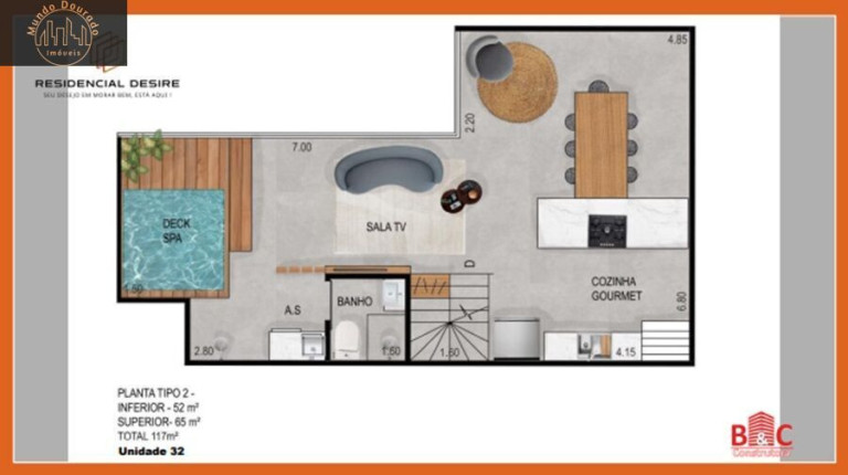 Imagem Apartamento com 2 Quartos à Venda, 59 m² em Centro - São Bernardo Do Campo