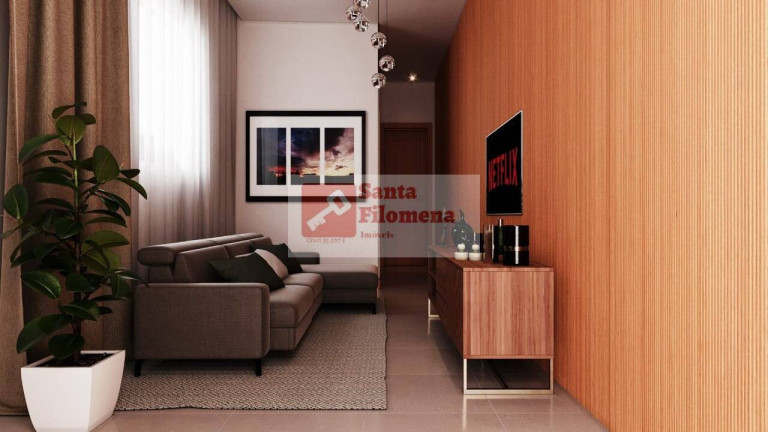 Apartamento com 2 Quartos à Venda, 46 m² em Campestre - Santo André