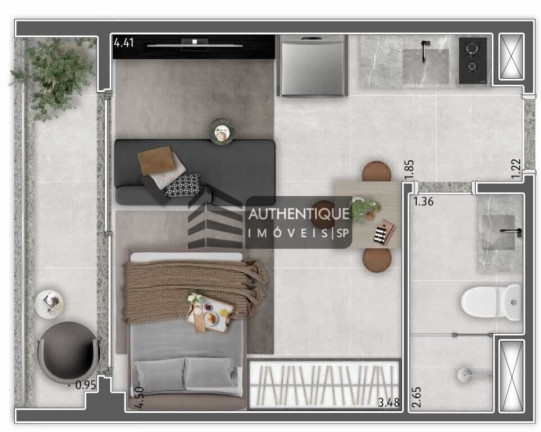 Imagem Apartamento com 1 Quarto à Venda, 25 m² em Vila Mariana - São Paulo