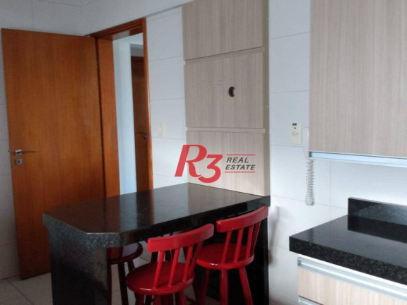 Imagem Cobertura com 3 Quartos para Alugar, 325 m² em Gonzaga - Santos