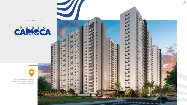 Apartamento com 2 Quartos à Venda, 46 m² em Santo Cristo - Rio De Janeiro