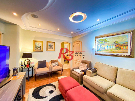 Imagem Apartamento com 4 Quartos à Venda ou Locação, 294 m² em Boqueirão - Santos