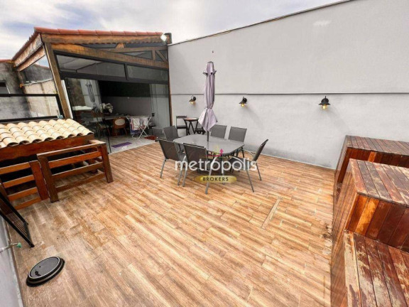 Imagem Cobertura com 3 Quartos à Venda, 174 m² em Vila Bastos - Santo André