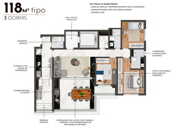 Imagem Imóvel com 3 Quartos à Venda, 252 m² em Jardim Aurélia - São Paulo