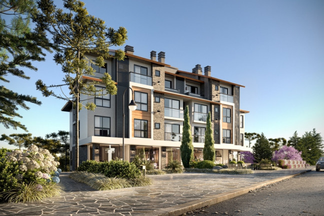 Imagem Apartamento com 2 Quartos à Venda, 80 m² em Centro - Gramado Imagem Apartamento com 2 Quartos à Venda, 80 m² em Centro - Gramado
