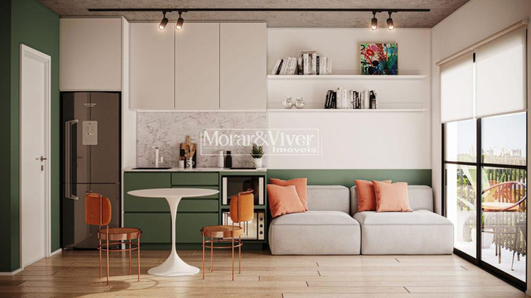 Imagem Imóvel com 1 Quarto à Venda, 24 m² em Prado Velho - Curitiba