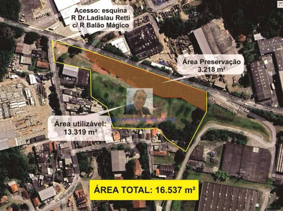 Terreno à Venda, 16.537 m² em Barueri