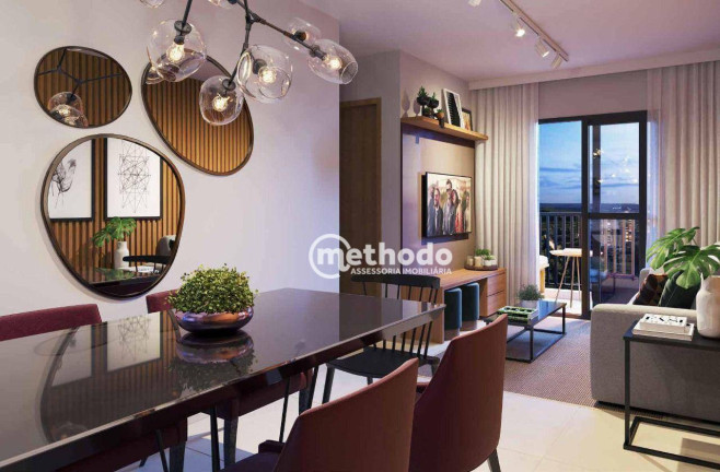 Apartamento com 2 Quartos à Venda, 56 m² em Mansões Santo Antônio - Campinas