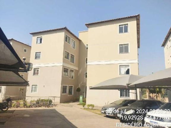 Apartamento com 2 Quartos à Venda, 43 m² em Vargem Das Flores - Betim