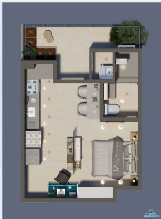 Imagem Apartamento com 1 Quarto à Venda, 34 m² em Centro - Ubatuba Imagem Apartamento com 1 Quarto à Venda, 34 m² em Centro - Ubatuba