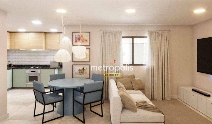 Imagem Apartamento com 2 Quartos à Venda, 67 m² em Jardim - Santo André